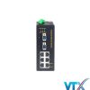 Switch công nghiệp By-pass UPCOM 6 cổng RJ45 10-100M +2 cổng 100M FX BIES608-2F 