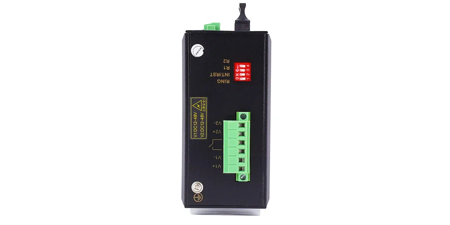 Switch công nghiệp UPCOM 3 cổng RJ45 10-100M 2 cổng FX 100M 2 cổng RS232-485