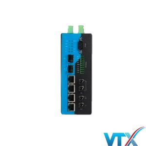 Switch công nghiệp 4 cổng UPCOM IES308-2F-2GS-404 10/100M