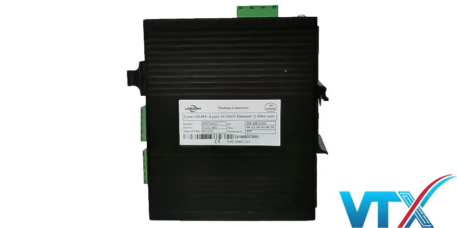ảnh mặt sau Thiết bị nối tiếp máy chủ cổng Modbus UPCOM MW1028G