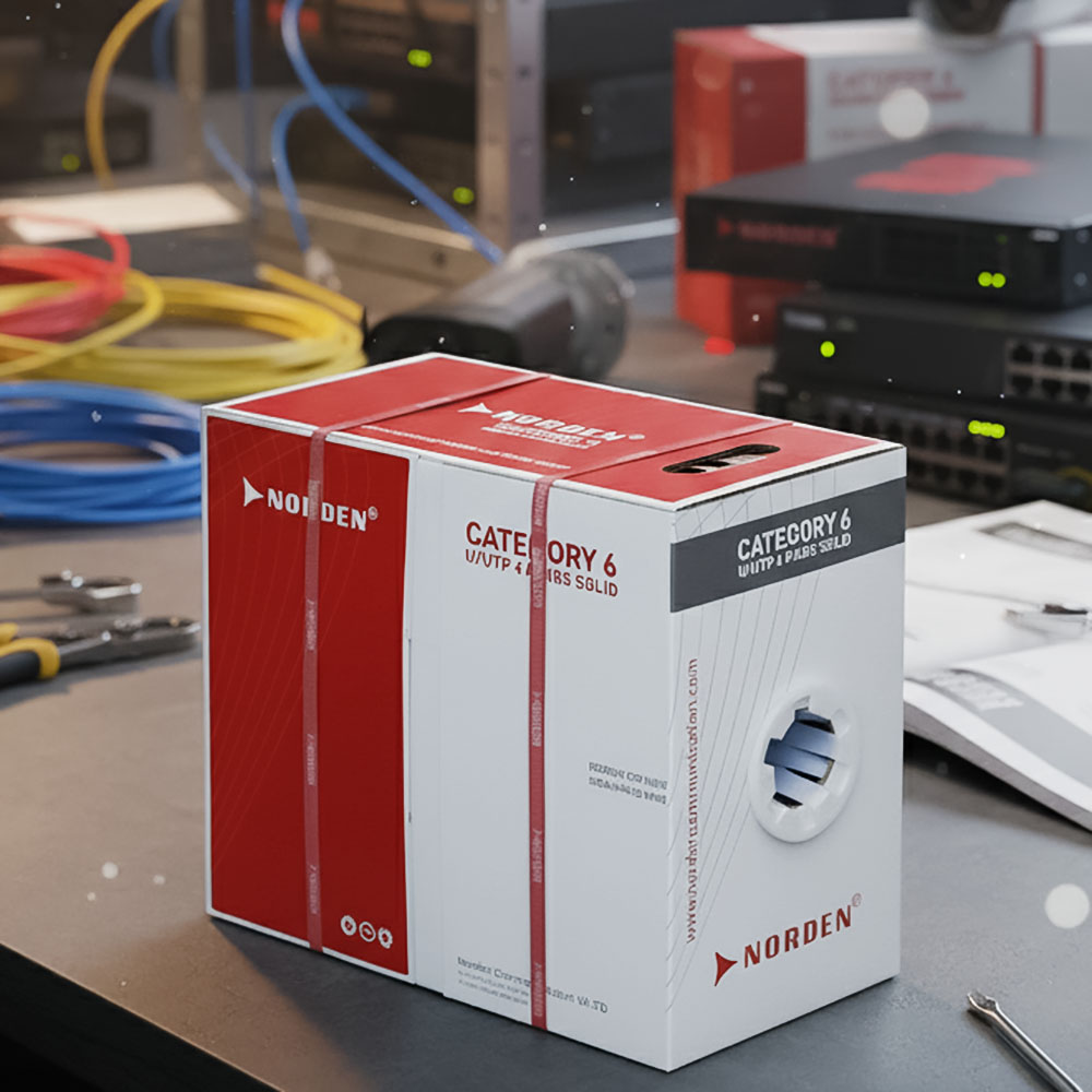 cáp mạng Cat6 NORDEN U_UTP 23AWG 113-40001104BL
