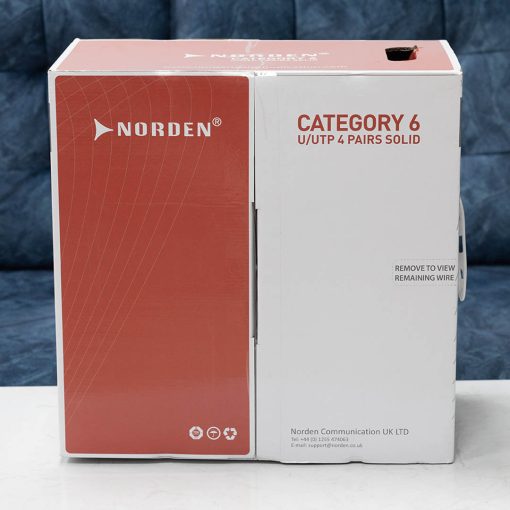 cáp mạng Cat6 UUTP 23AWG NORDEN 113-40001104BL