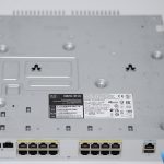 mặt sau Switch chia mạng Cisco 16 cổng Ethernet Gigabit + 2 cổng SFP - CBS250-16P-2G (9)