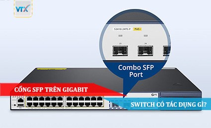 Cổng SFP trên Gigabit Switch có tác dụng gì