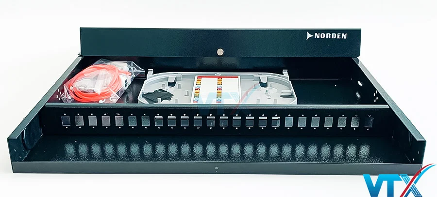 Hộp phối quang ODF 24FO lắp rack Norden 321-2LC024BK (3)