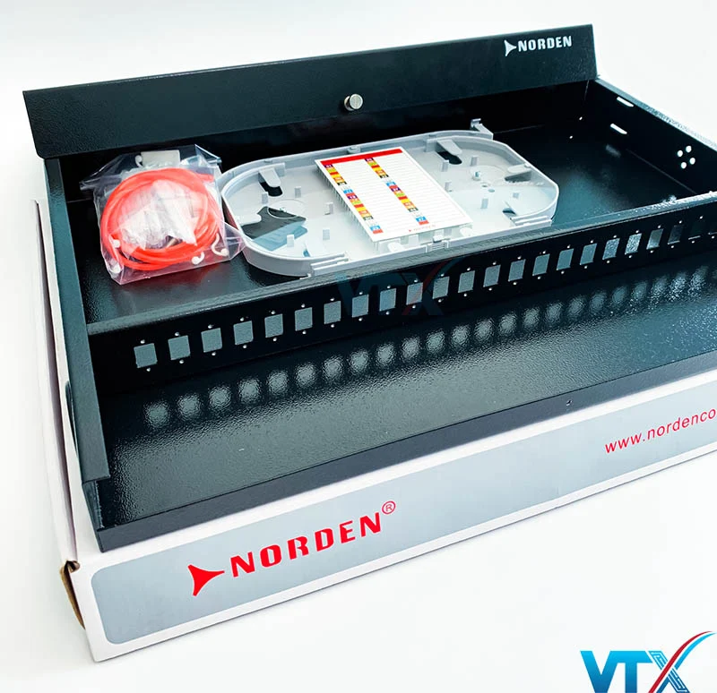 Hộp phối quang ODF 24FO lắp rack Norden 321-2LC024BK (5)