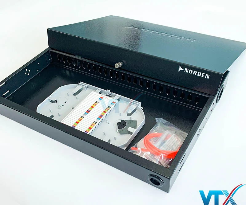 Hộp phối quang ODF 24FO lắp rack Norden 321-2LC024BK (8)