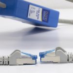 ảnh 2 đầu dây mạng chống set lan truyền RJ45 Cat6 LPI