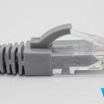 ảnh chụp đầu nối dây nhảy mạng Cat6 UTP Rosenberger CP61-421-12 2m