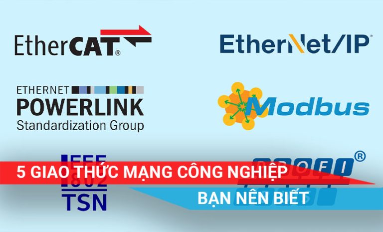 tìm hiểu 5 giao thức mạng công nghiệp