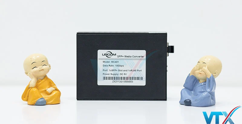 UPCOM MC401 Media Converter 10Gbps 1 cổng SFP + 1 cổng Rj45 (3)