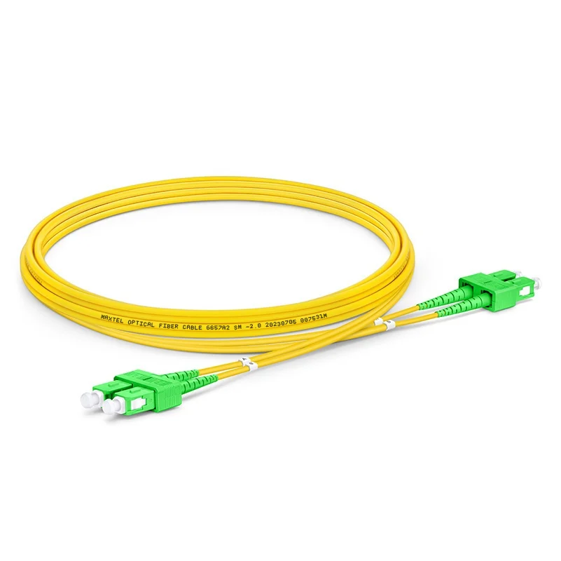 Dây Nhảy Quang SC SC APC Singlemode MAXTEL Duplex