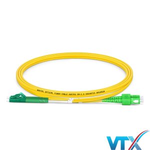 Dây nhảy quang Singlemode LC SC APC Duplex MAXTEL