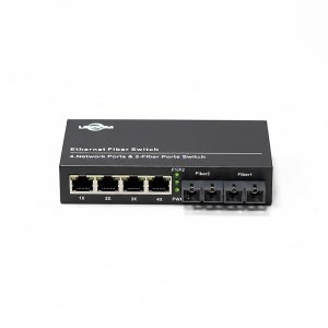 Converter quang UPCOM MC204-2FG 4 cổng 10/100/1000M