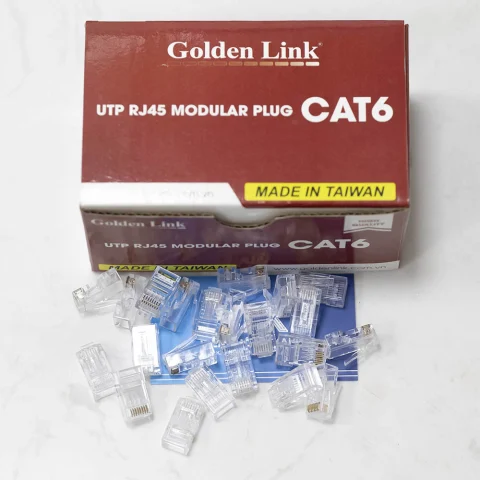 Hạt mạng - Đầu bấm mạng Nhanh CAT6 TAIWAN - GL-20056