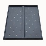 Khay cố định 1U D1000 Maxtel - MTAR-KCD1U1000 (W_B)