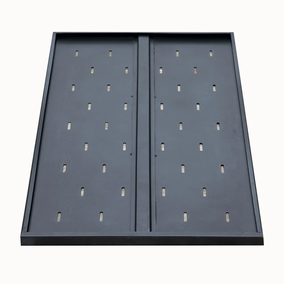 Khay cố định 1U D1000 Maxtel - MTAR-KCD1U1000 (W_B)
