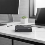 Mặt sau Media Conerter UPCOM MC204-2FG-SN