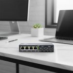 Media Conerter UPCOM MC204-2FG-SN hỗ trợ 4 cổng 10_100_1000M