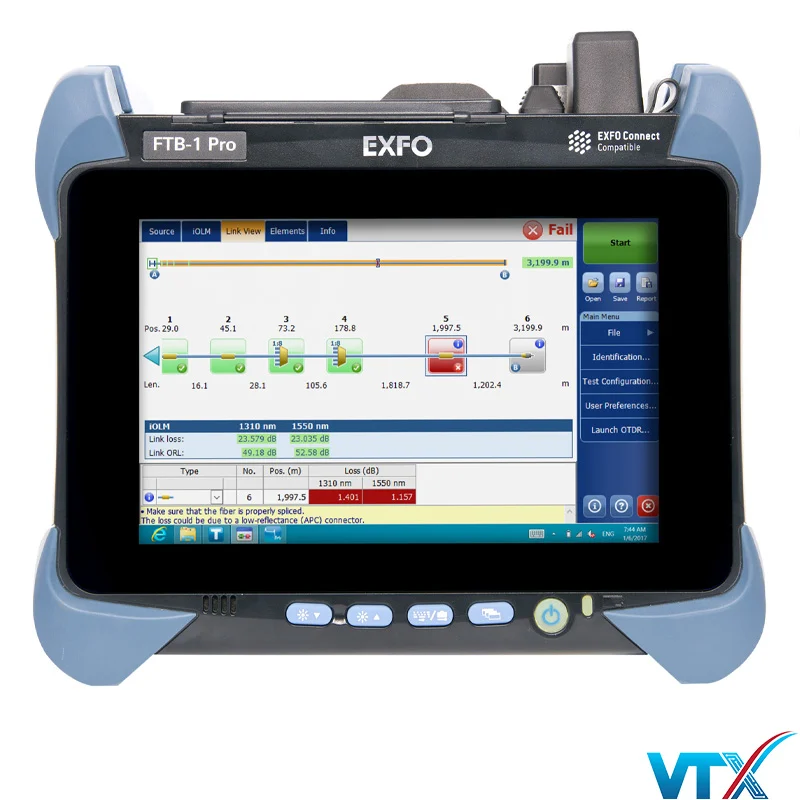 OTDR Module - EXFO FTBx-735C 3
