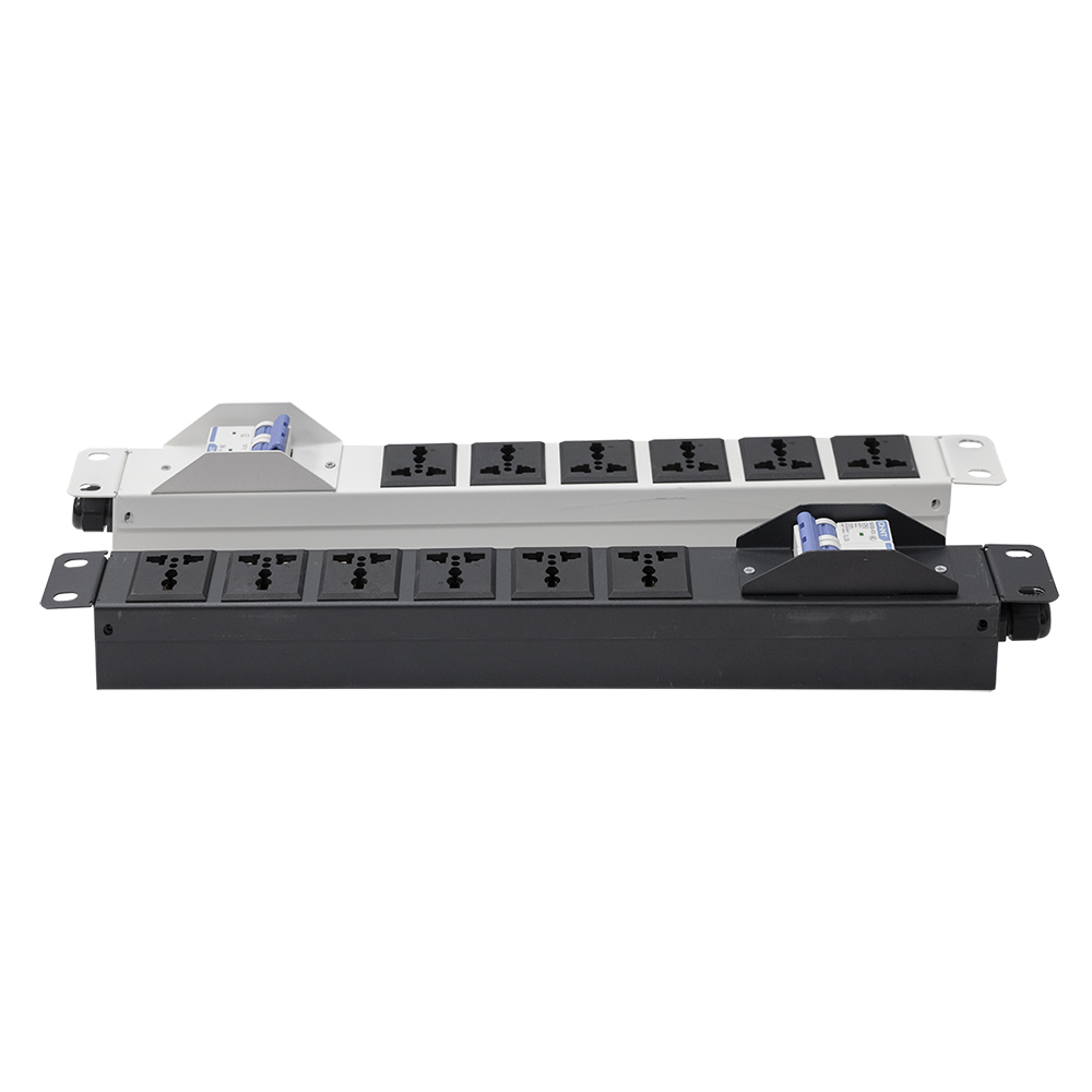 Thanh nguồn PDU 6 ổ đa năng có attomat Maxtel - MTPDU-6