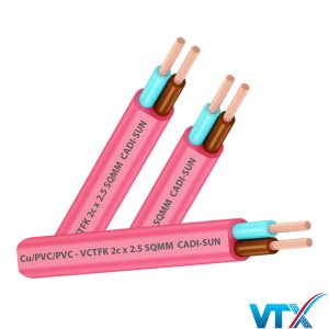 Dây điện Cadisun đôi mềm VCTFK