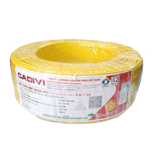 VCm cadivi dây điện đơn