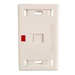 Mặt ổ cắm mạng âm tường COMMSCOPE_AMP 1 port