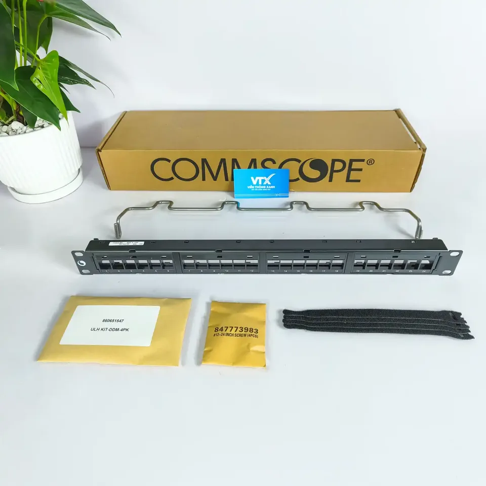 Thanh Patch Panel 24 Port COMMSCOPE CAT6 - 760237040 (5)