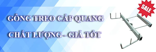 BANNER GÔNG TREO CÁP QUANG