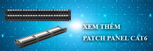 BANNER PATCH PANEL CAT6