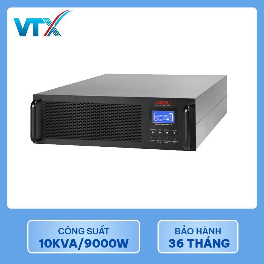 Bộ lưu điện UPS Online Rack Masu MS-10KRS LCD (1)