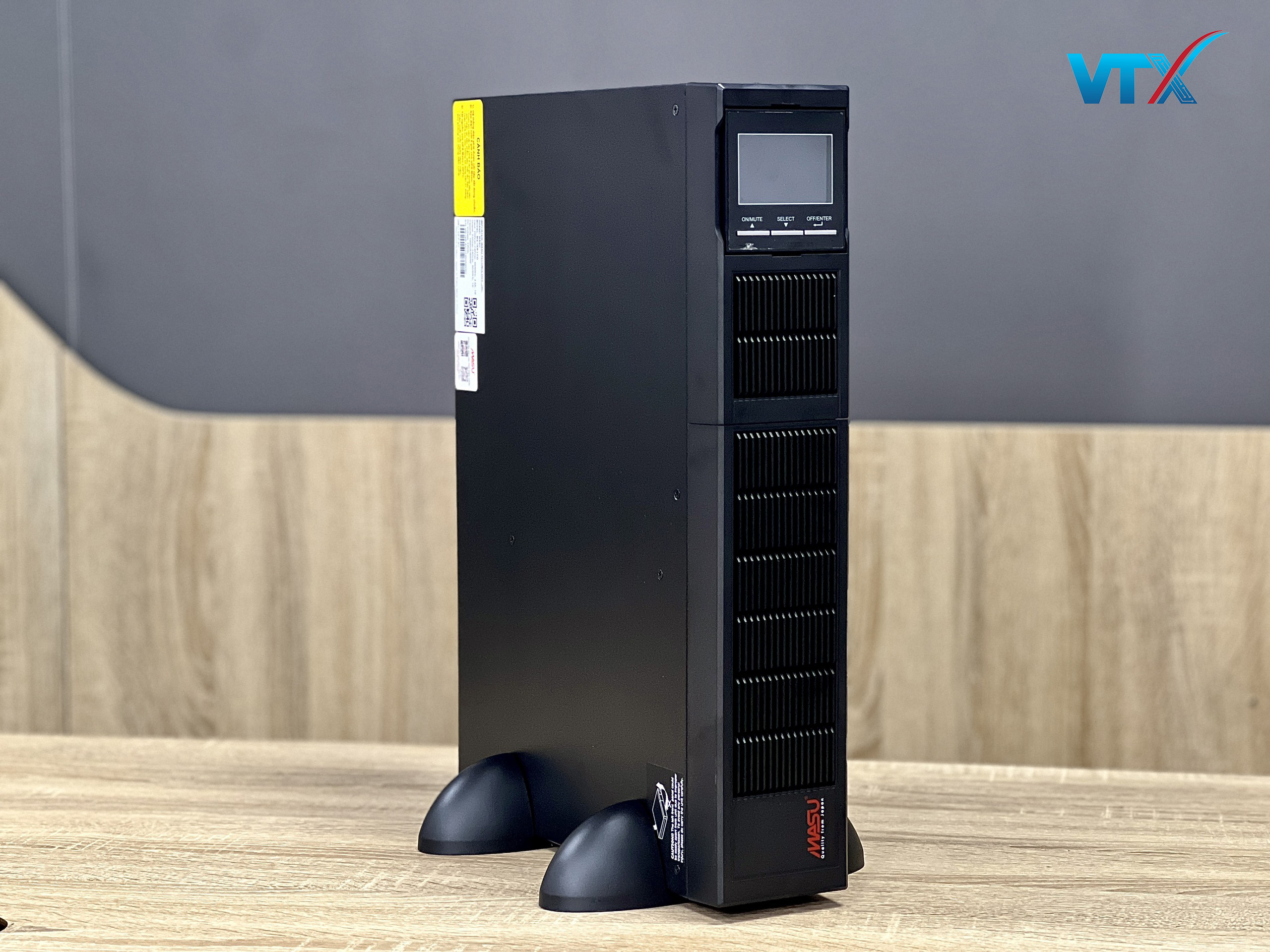 Bộ lưu điện UPS Online Rack Masu MS-1KR LCD