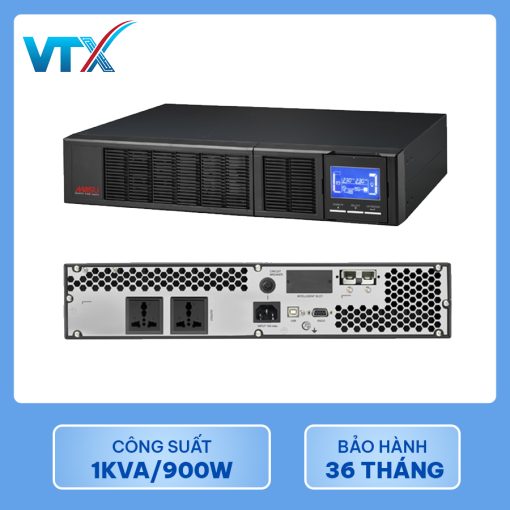 Bộ lưu điện UPS Online Rack Masu MS-1KRS LCD