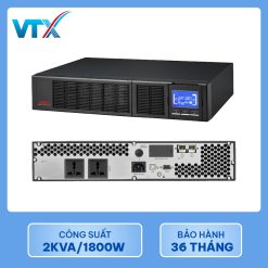 Bộ lưu điện UPS Online Rack Masu MS-2KRS LCD