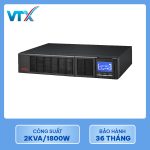 Bộ lưu điện UPS Online Rack Masu MS-2KRS LCD