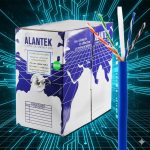 Cáp mạng Alantek Cat6 UTP 301-6008LG-03BU_GY_