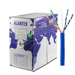 Cáp mạng Alantek Cat6 UTP 301-6008LG-03BU/GY