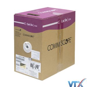 Cáp mạng Cat5e UTP Commscope PN: 6-219590-2