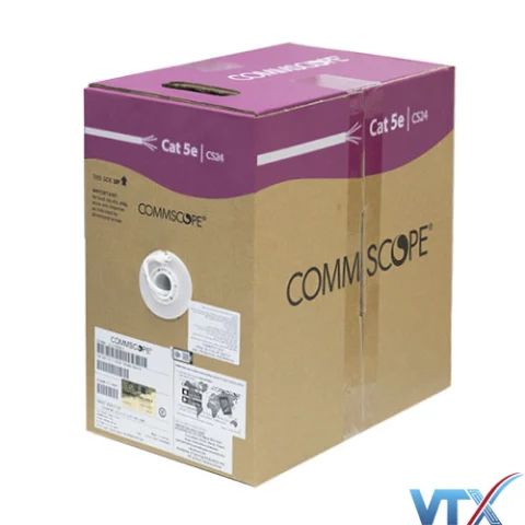 Cáp mạng Cat5e UTP Commscope PN: 6-219590-2