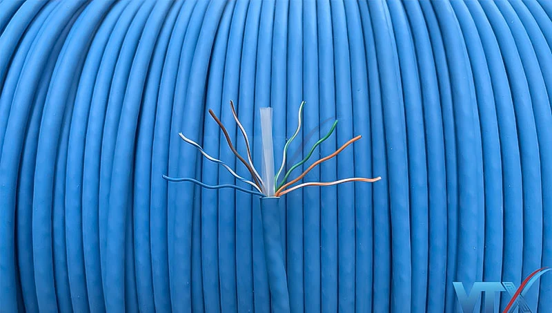 Cáp mạng LS Vina Cat6 UTP UTP-G-C6G-E1VN-M 0.5X4P_BL_3