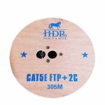 Cáp mạng kèm nguồn HDPRO Cat5e FTP CCAH lõi hợp kim trong nhà