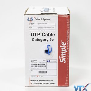 Dây cáp mạng LS Vina Cat5e UTP UTP-E-C5G-E1VN-X 0.5X004P/GY