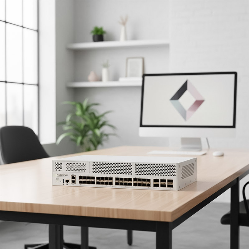 Các cổng kết nối của Firewall Fortigate FG-3501F