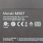 Firewall Cisco Meraki MX67 (MX67-HW) Security & SD-WAN (3)