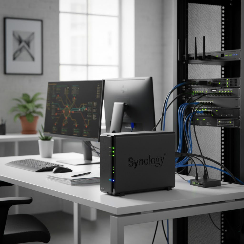 Giới thiệu chi tiết Thiết bị lưu trữ NAS Synology DS124
