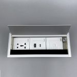 Hộp ổ điện âm bàn họp 2 cổng LAN, 2 USB, 1 HDMI Tenko TK-AB3S-08 (1)