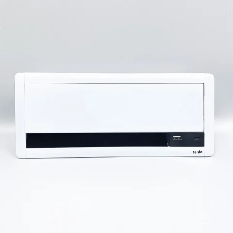 Nắp hộp điện âm mặt bàn nhôm Tenko TK-N01