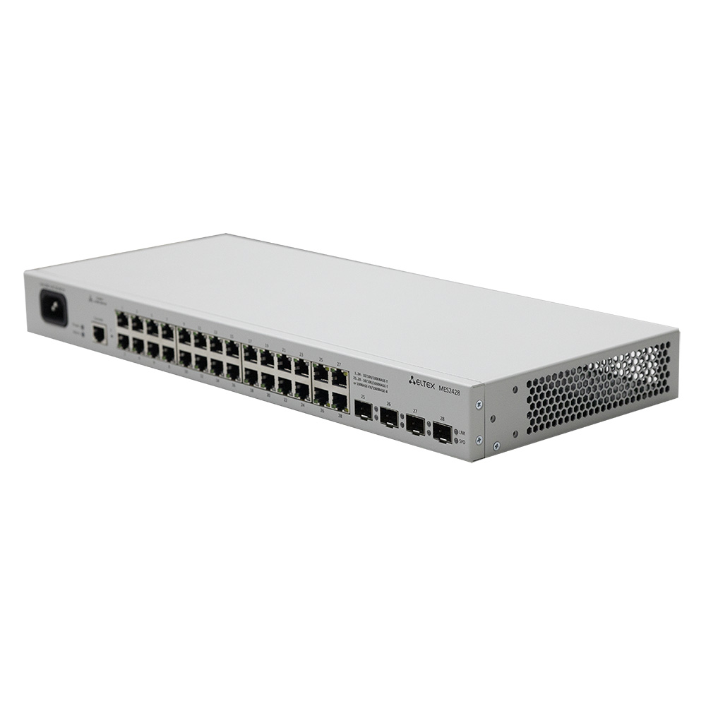 Switch Access Eltex MES2428 AC 24 cổng 10-100-1000BASE-T