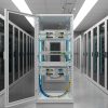 Các cổng kết nối của tường lửa Cisco Meraki MX250 lắp đặt trong tủ rack